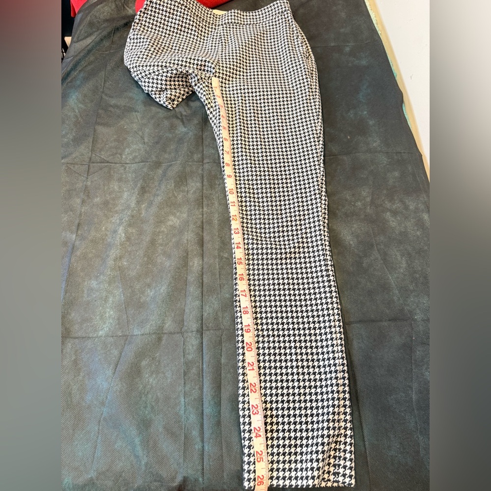 🔥SEZANE Black & White Houndstooth Women’s Pants Size 34 EC🔥 - Picture 3 of 6